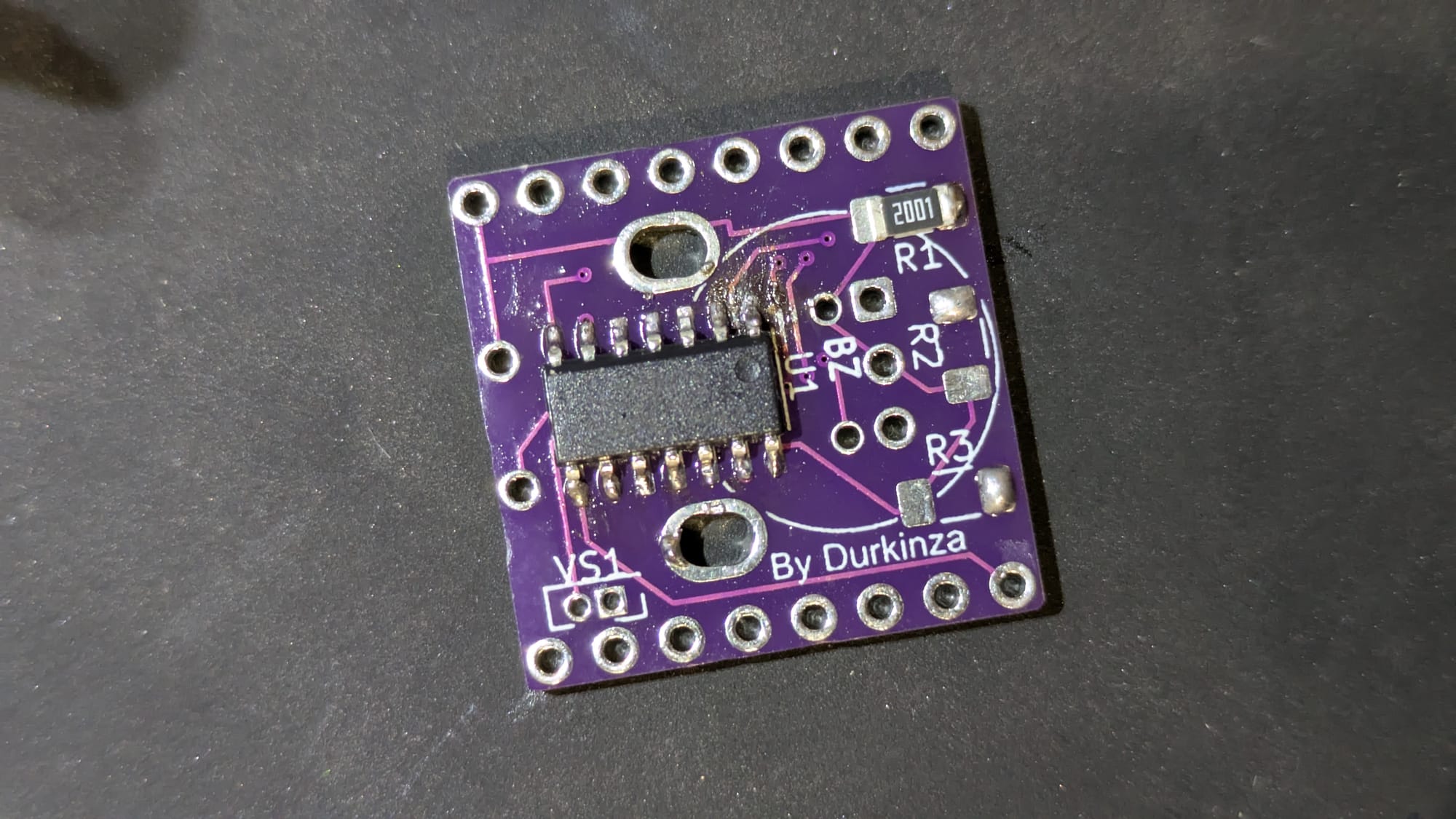 Solderng the SaintBop Mini-Badge