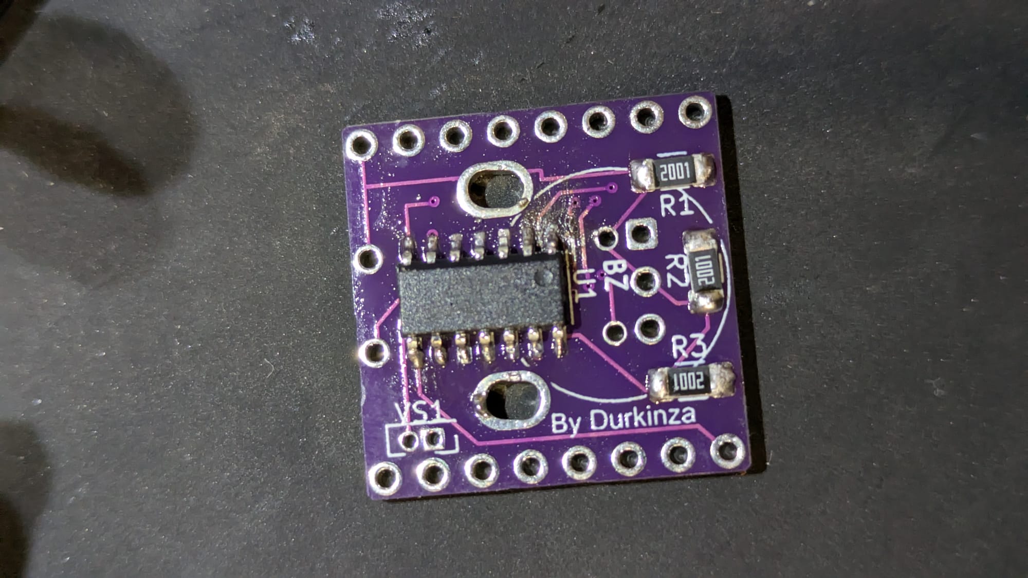 Solderng the SaintBop Mini-Badge