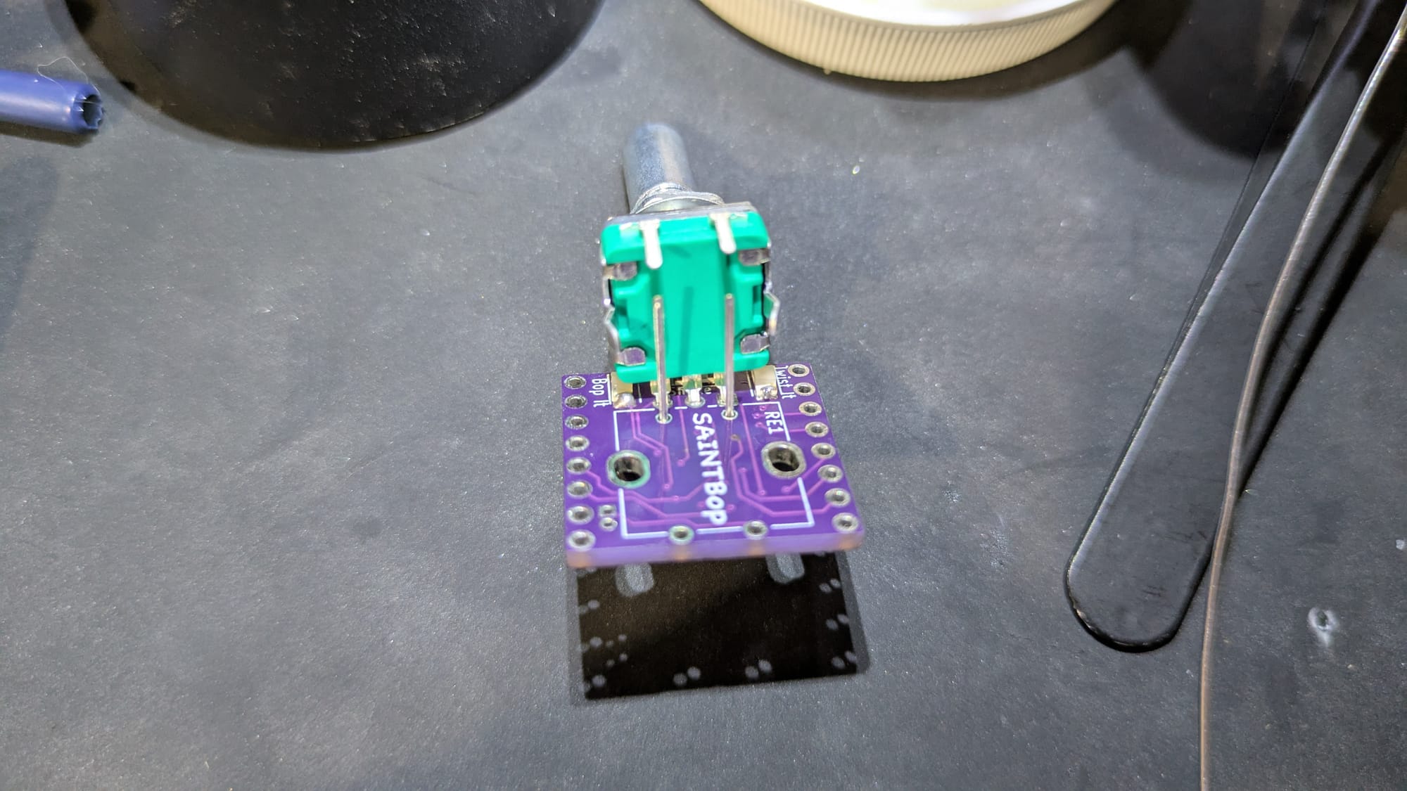 Solderng the SaintBop Mini-Badge