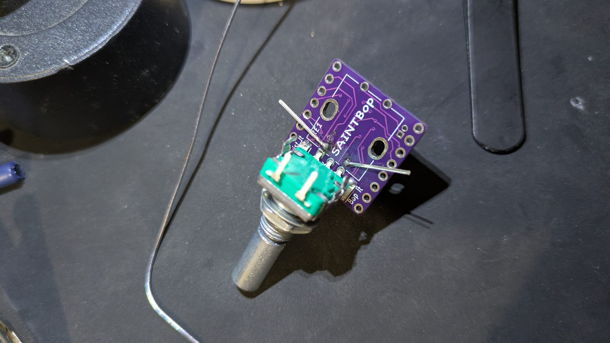 Solderng the SaintBop Mini-Badge